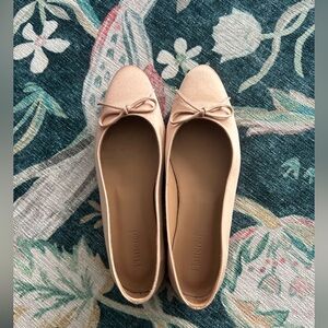 Flattered - Bodil Satin ballet flats